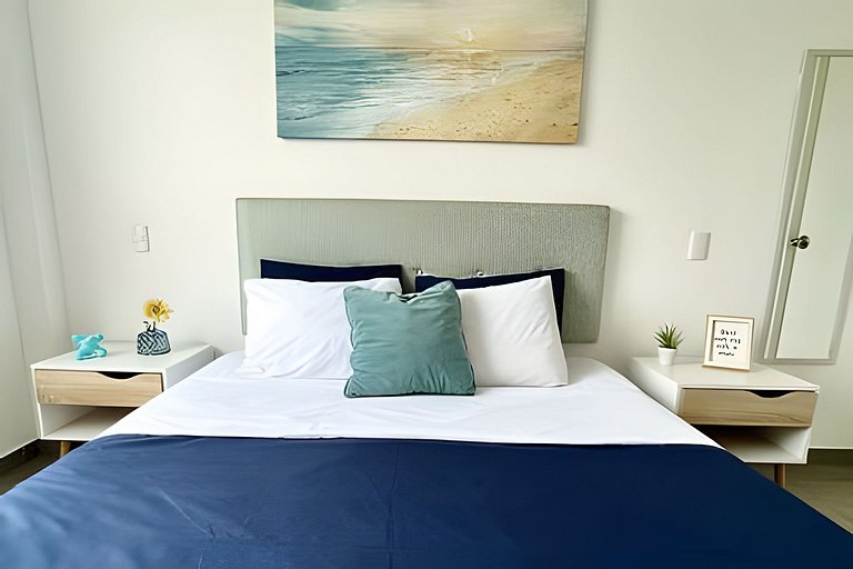 Beach view apartment Punta Hermosa 4BR