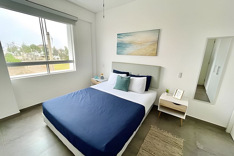 Beach view apartment Punta Hermosa 4BR