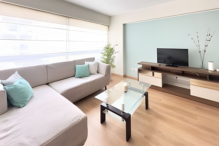 Sky Apartamento Sergio Bernales, parques y ciudad