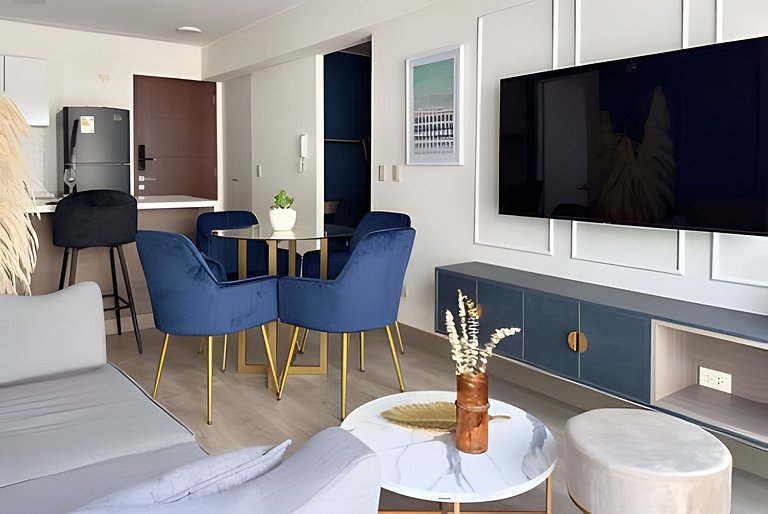 Blue Marine Apartment in San Isidro