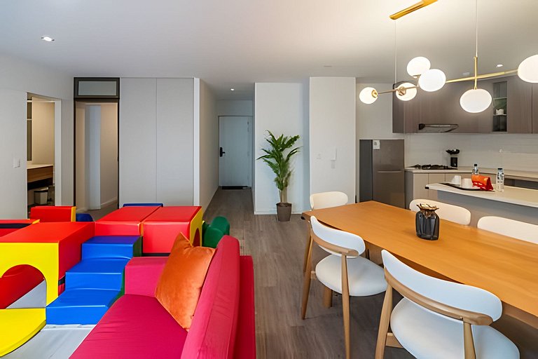 Departamento patio de juegos